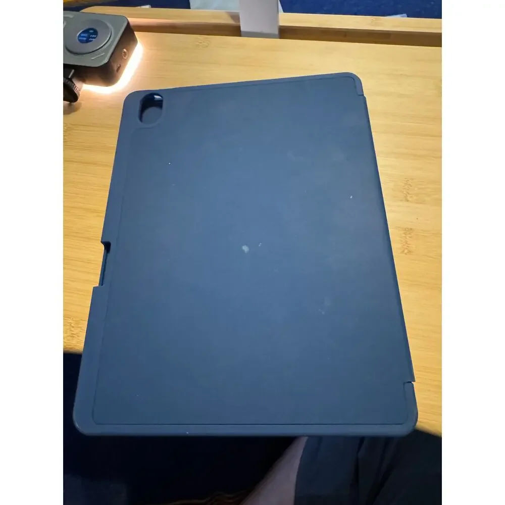 iPad Case with Apple Pencil Slot Navy Blue